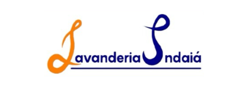 logotipo lavanderia indaia